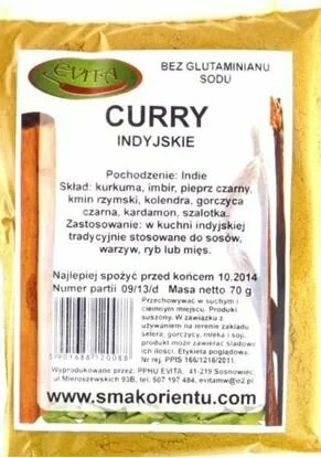 Obrazek Curry indyjskie